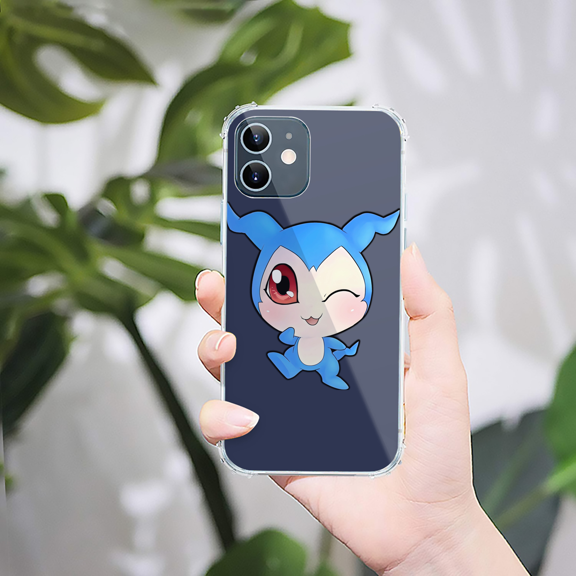 （画像用） Digimon デジタルモンスター/デジモン 【iPhone 12シリーズ対応】透明スマホケース（クリアソフトケース）